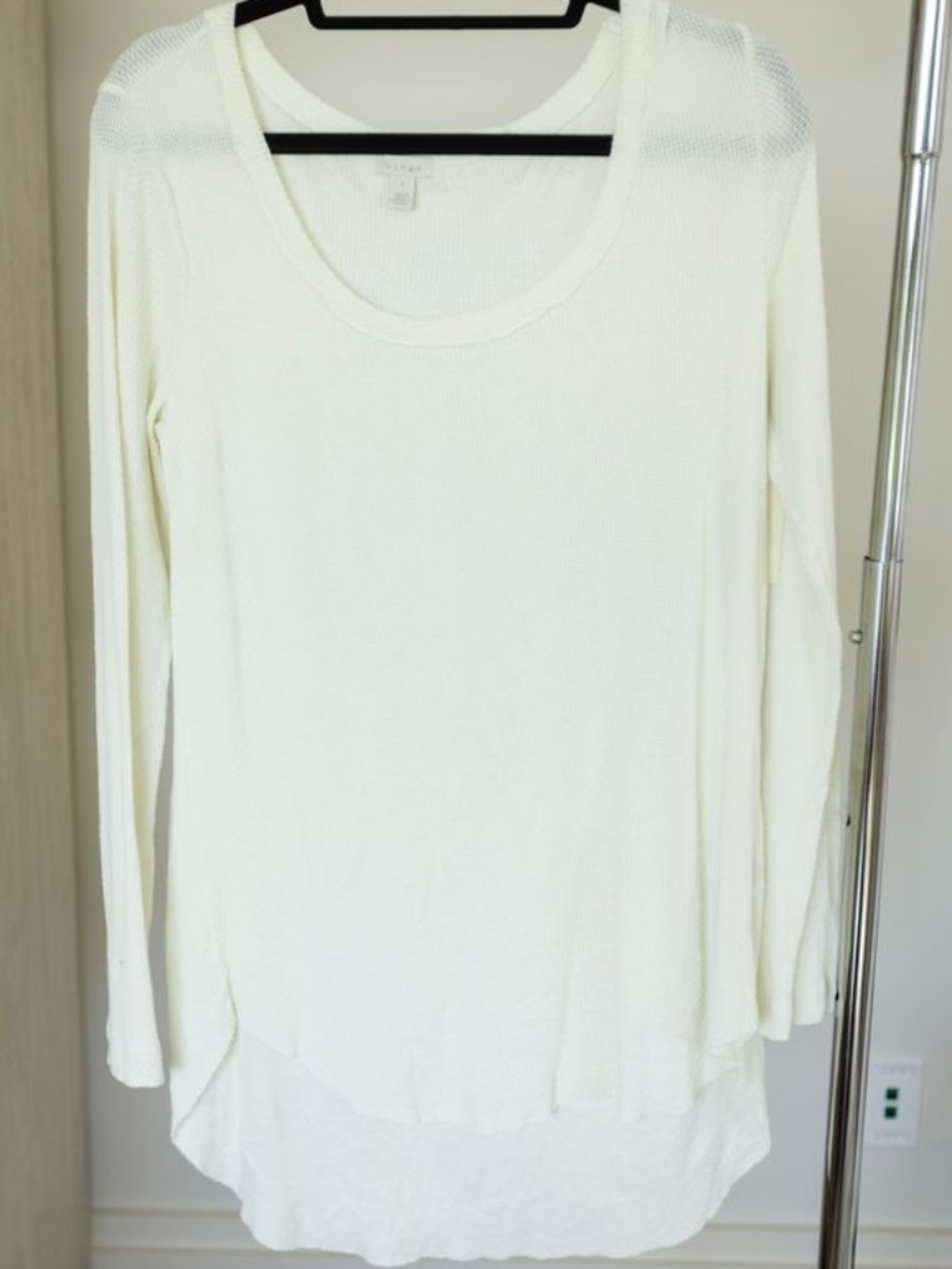 HINGE Long Sleeve Cream Shirt